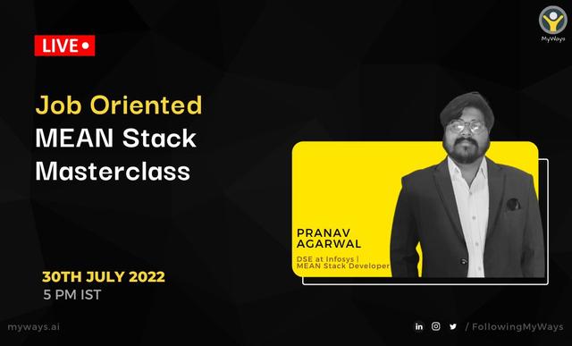 Job Oriented MEAN Stack Masterclass